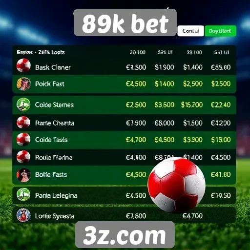 Opções de pagamento disponíveis no 89k bet